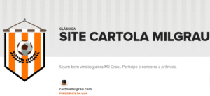 Cartola MIL GRAU | Participe de nossa liga clássica e ganhe prêmios!