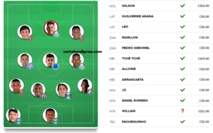 Cartola MIL GRAU | CartolaFC: Times prontos para a rodada #01