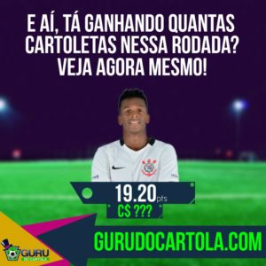Cartola MIL GRAU | CartolaFC: Veja quanto cada jogador valorizou na 14ª rodada