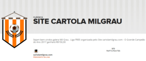 Cartola MIL GRAU | Resumo 21ªRodada: Ligas Cartola MILGRAU